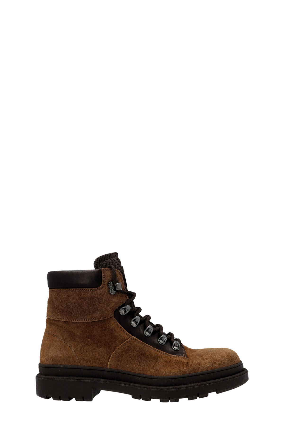 BRUNELLO CUCINELLI Suede Lace-Up Boots