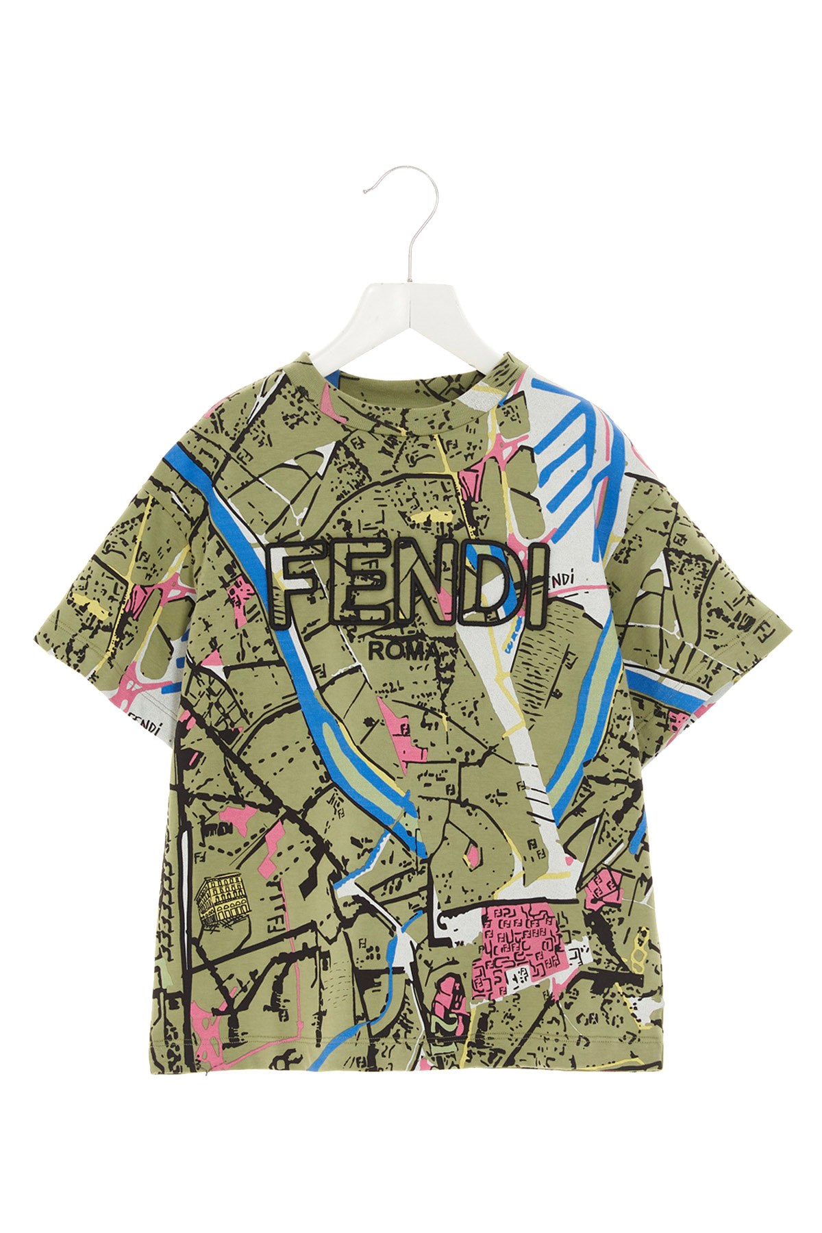 FENDI KIDS T-Shirt Mit Logo
