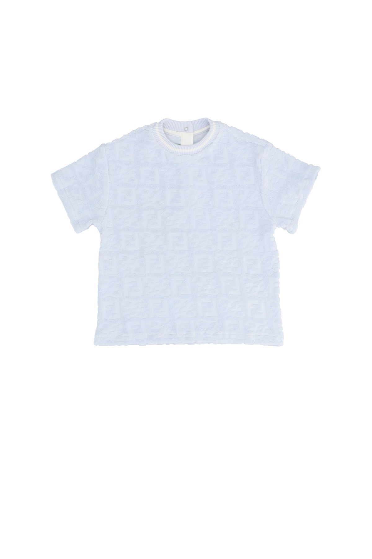 FENDI KIDS T-Shirt Aus Frottee