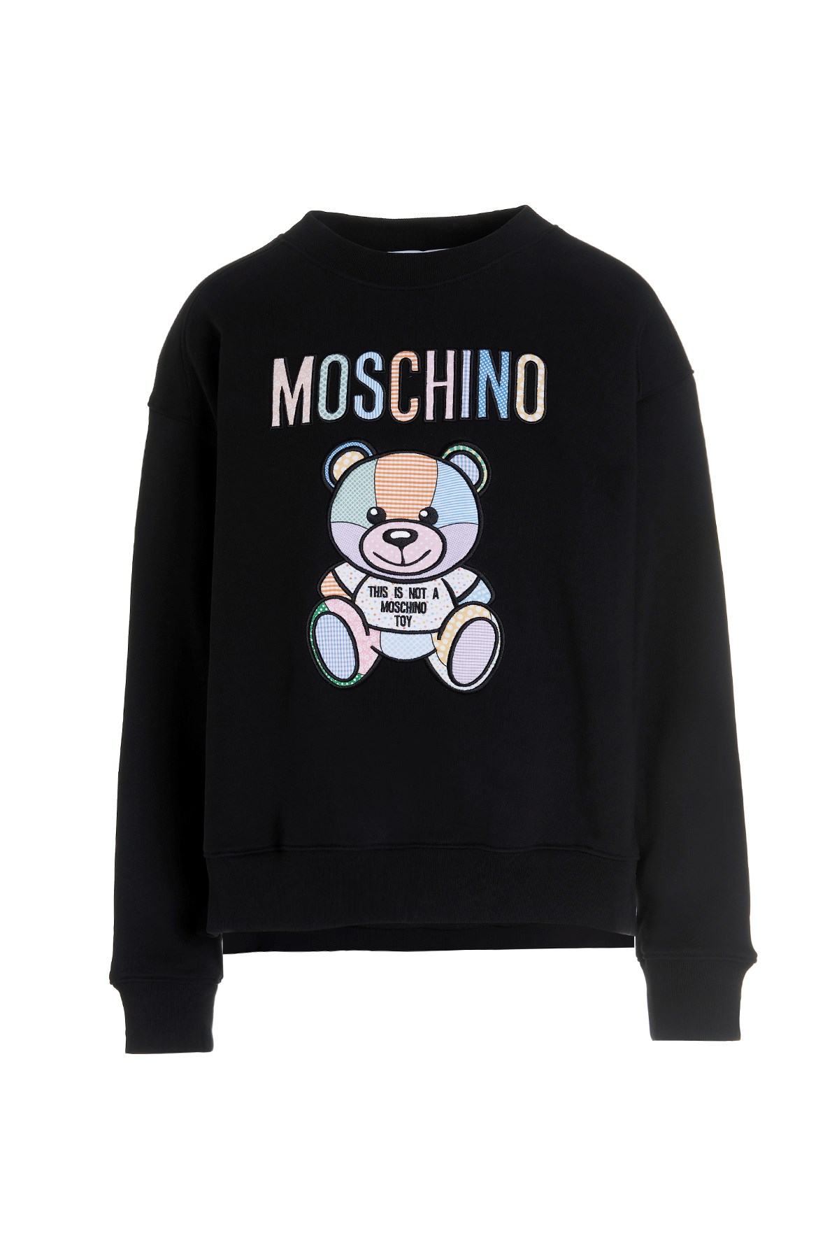 MOSCHINO Sweatshirt 'Teddy Patchwork'