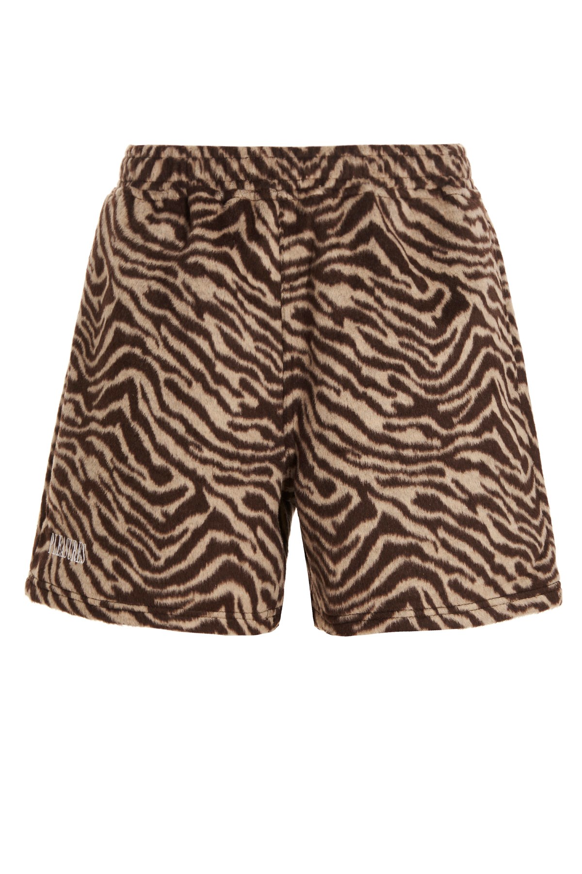 PLEASURES Bermuda-Shorts 'Breaker Fuzzy Stripe Shorts'