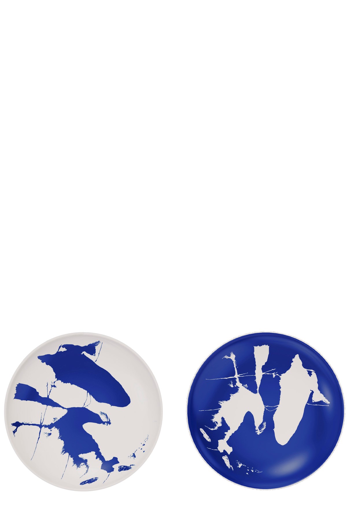 'Le Monde De Charlotte Perriand Neige' 2 Dinner Plate Set ⌀ 27 - Size U