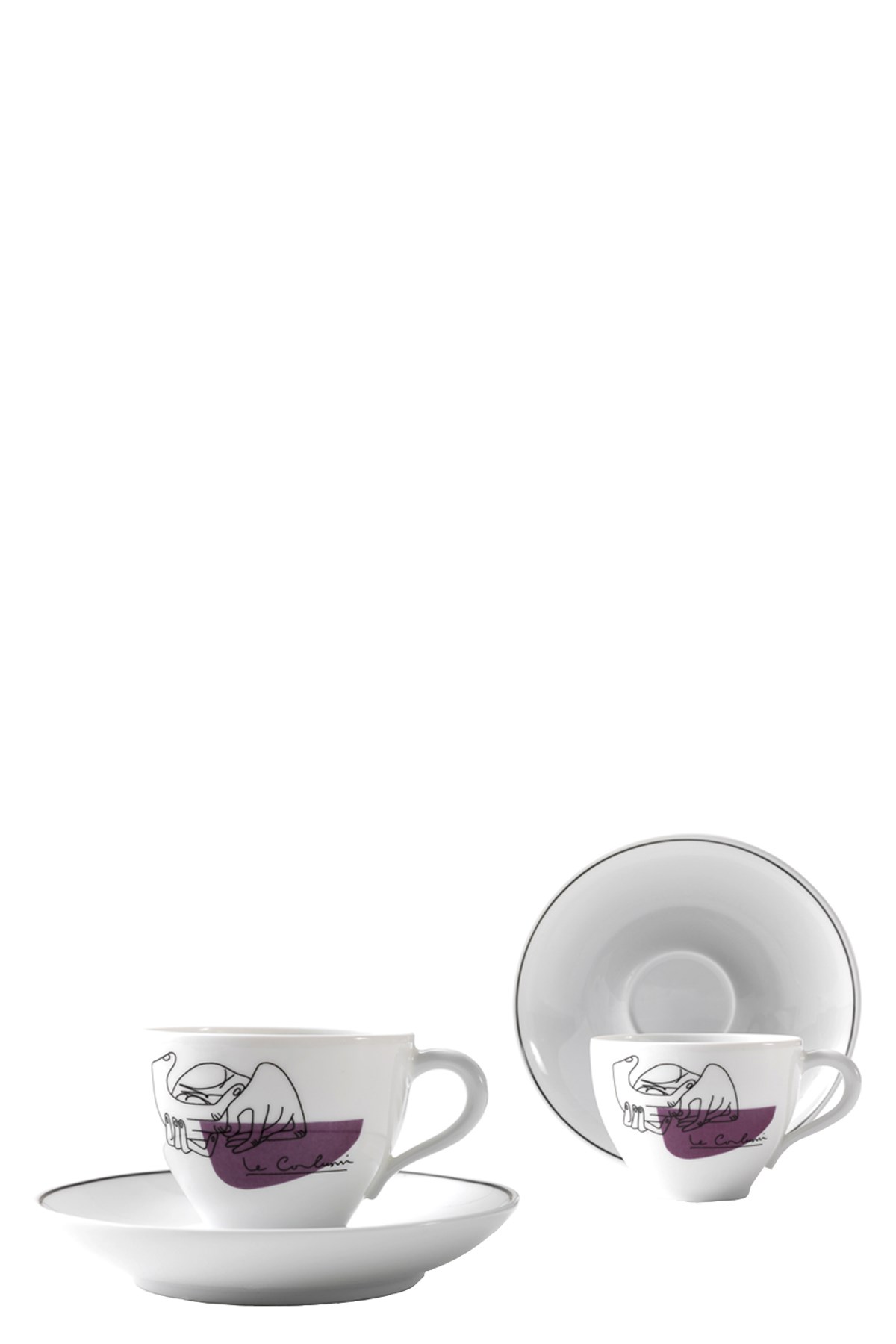 'Service Prunier’ Coffee Set For Two