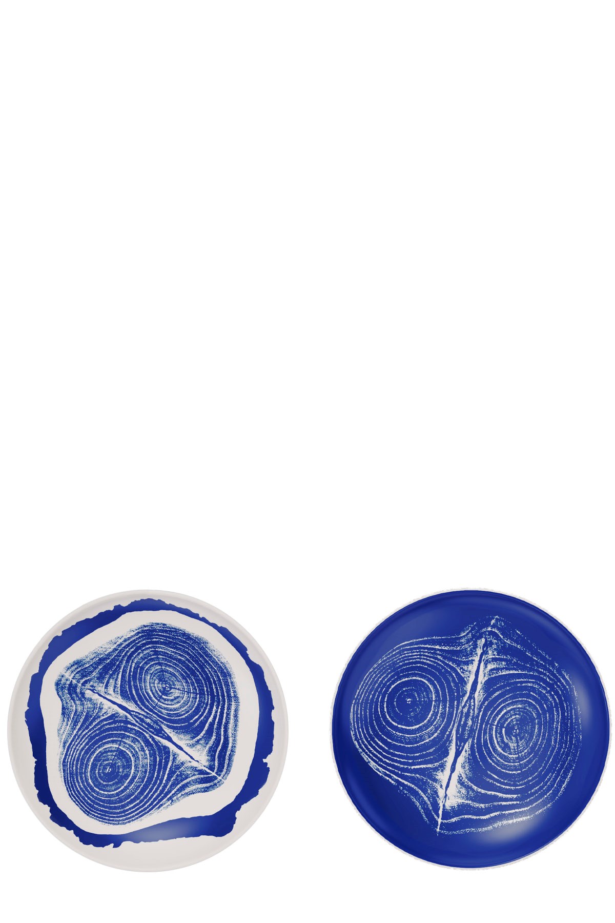 'Le Monde De Charlotte Perriand Tronc' 2 Dinner Plate Set ⌀ 27 - Size U