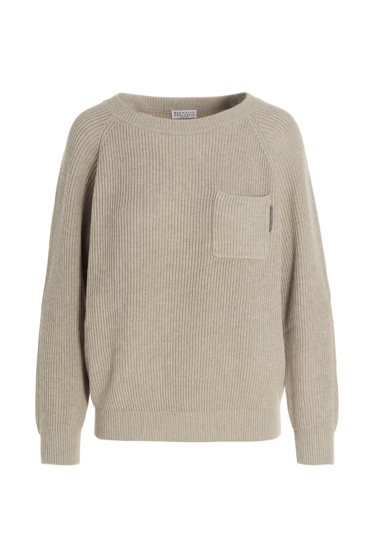 BRUNELLO CUCINELLI Ribbed Cotton Sweater