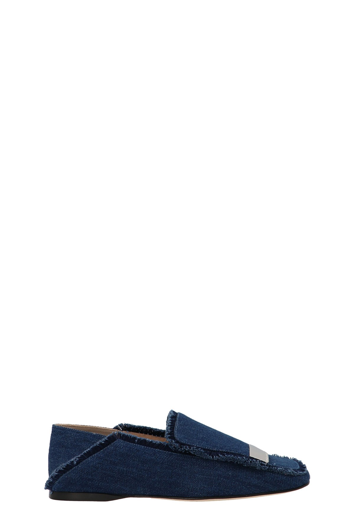 SERGIO ROSSI Loafers 'Jeans Fringed'
