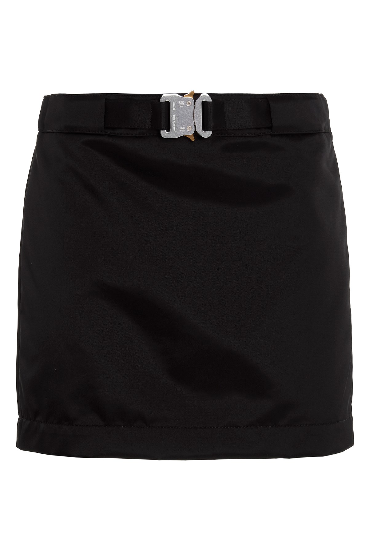 1017-ALYX-9SM Buckle Satin Mini Skirt