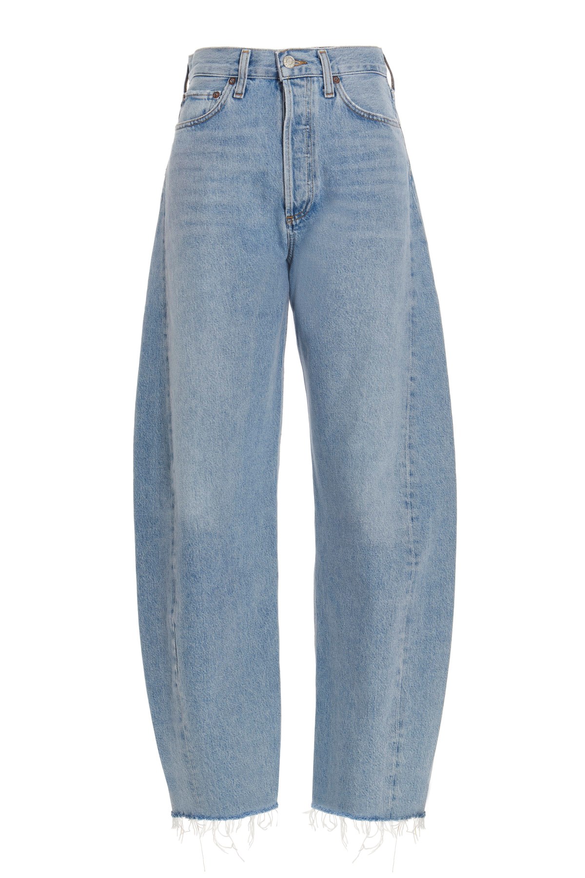 Agolde Lune Pieced Jeans Light Blue