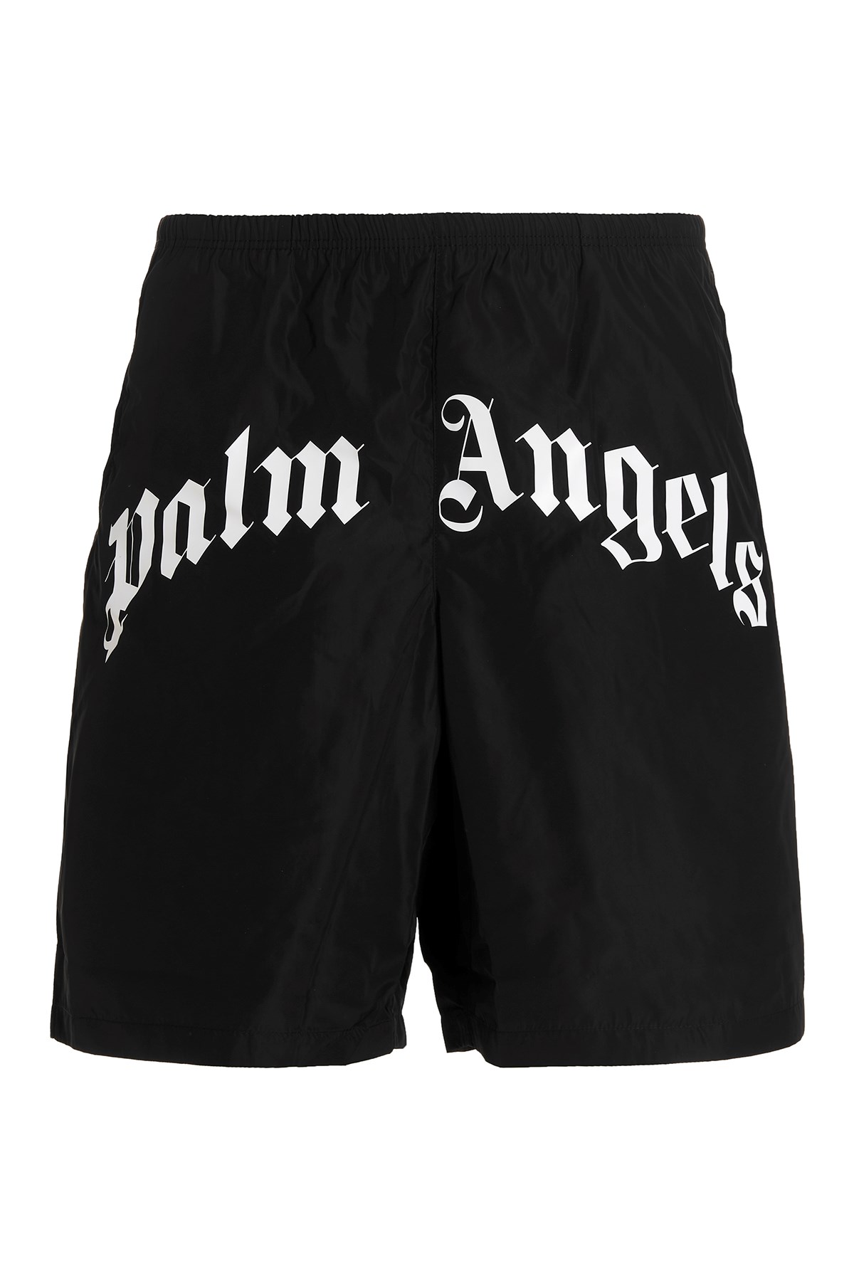 PALM ANGELS Curved Logo' Strand-Shorts