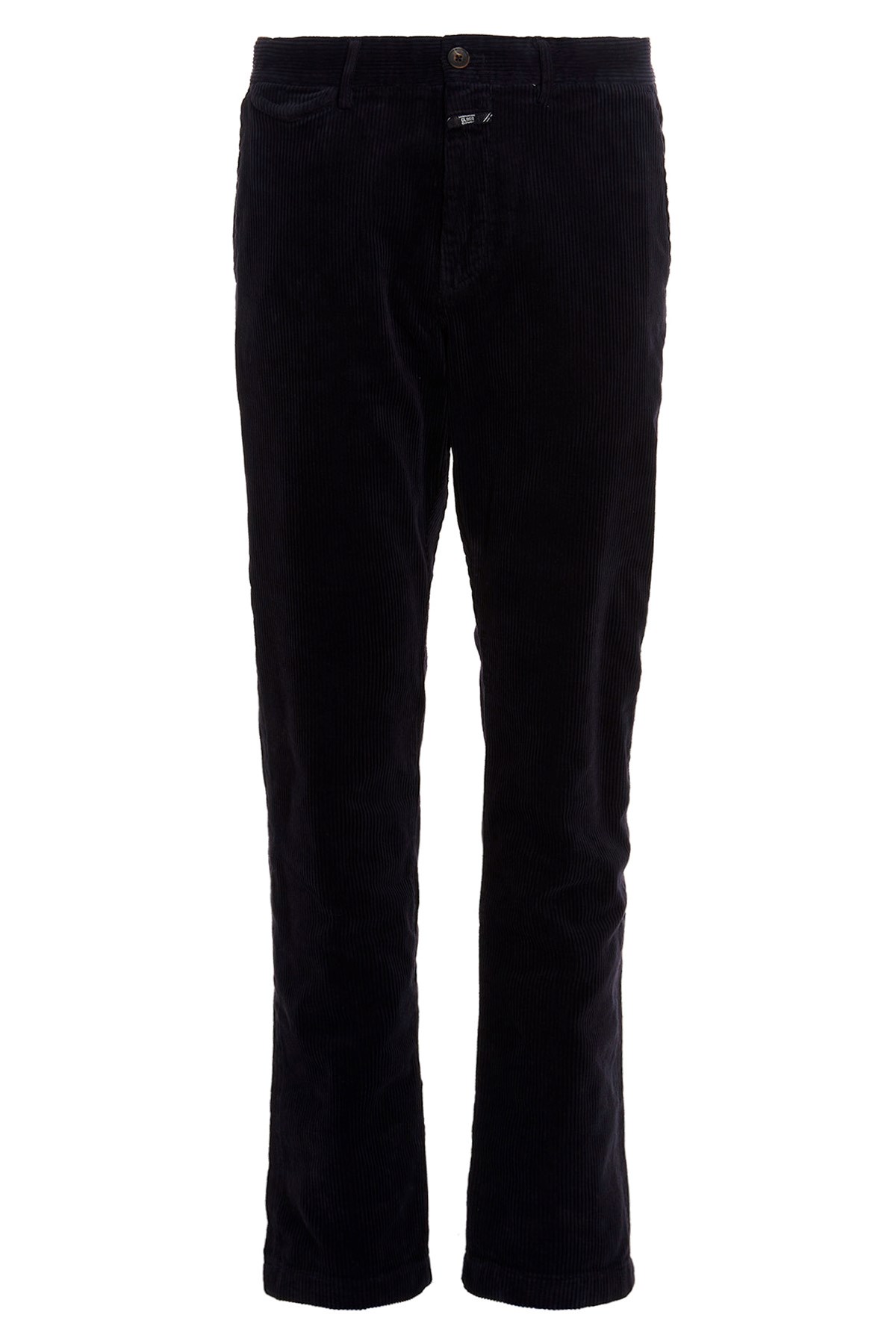 Closed Navy Blue Atelier Tapered Pants In Black