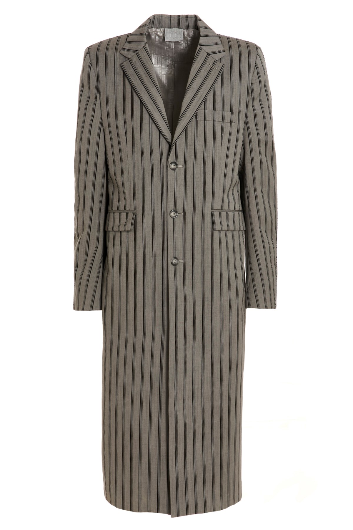 VTMNTS VTMNTS STRIPED LONG COAT 