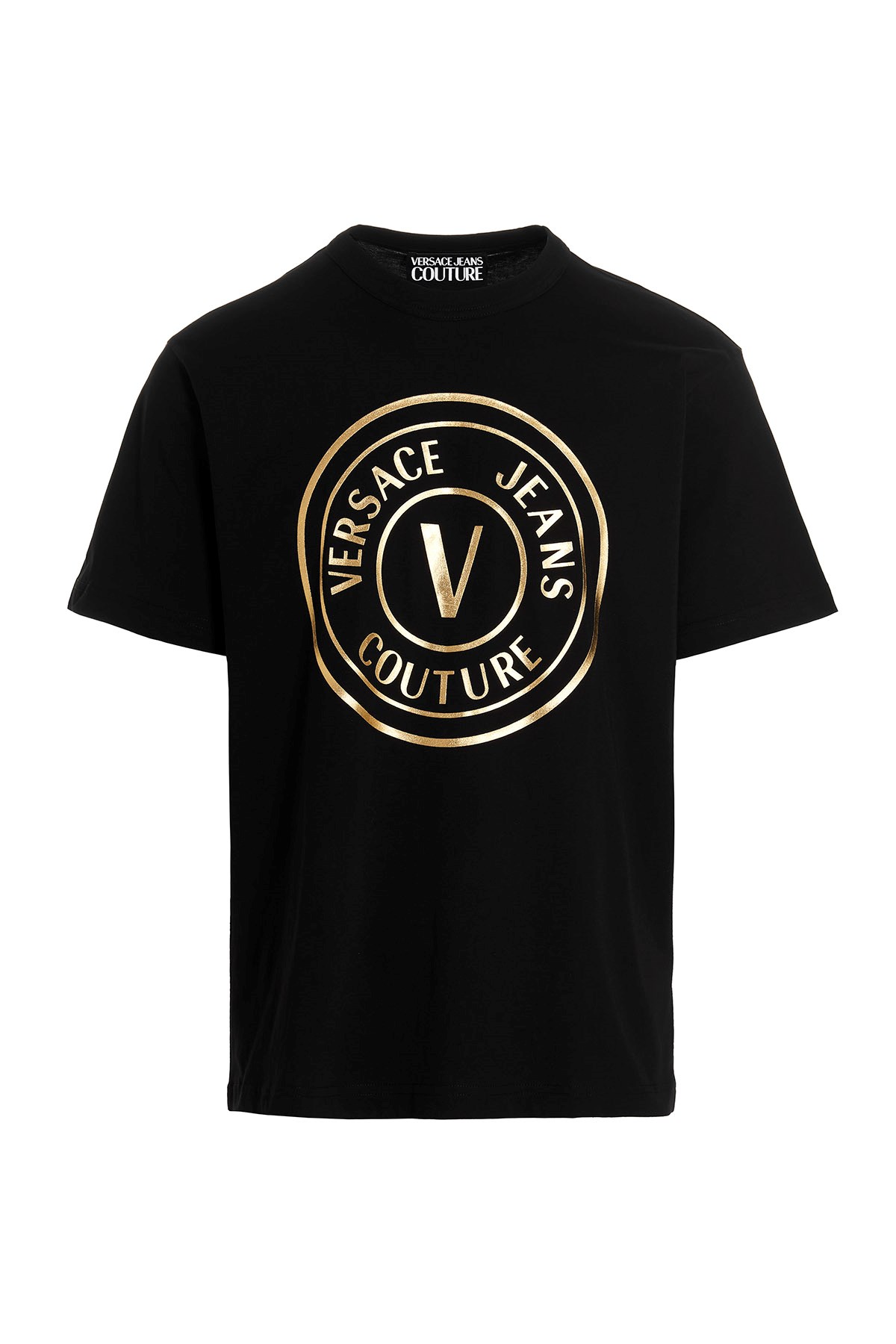 VERSACE JEANS COUTURE T-Shirt 'Veblem Thick Foil'