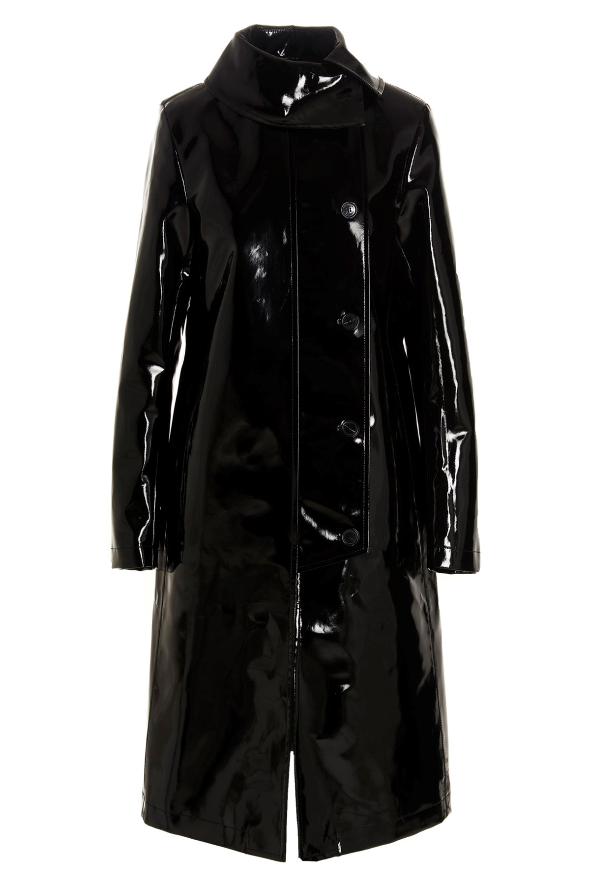Vinyl Trench Coat - Size 34 IT