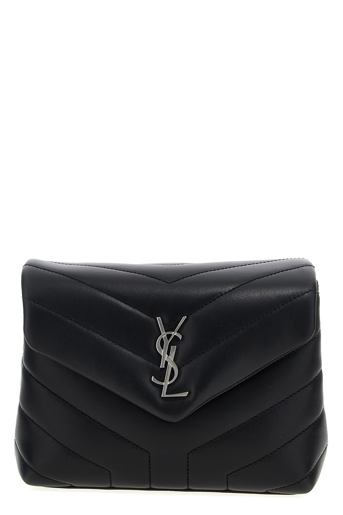 Saint Laurent 'toy Lou Lou' Crossbody Bag In Black