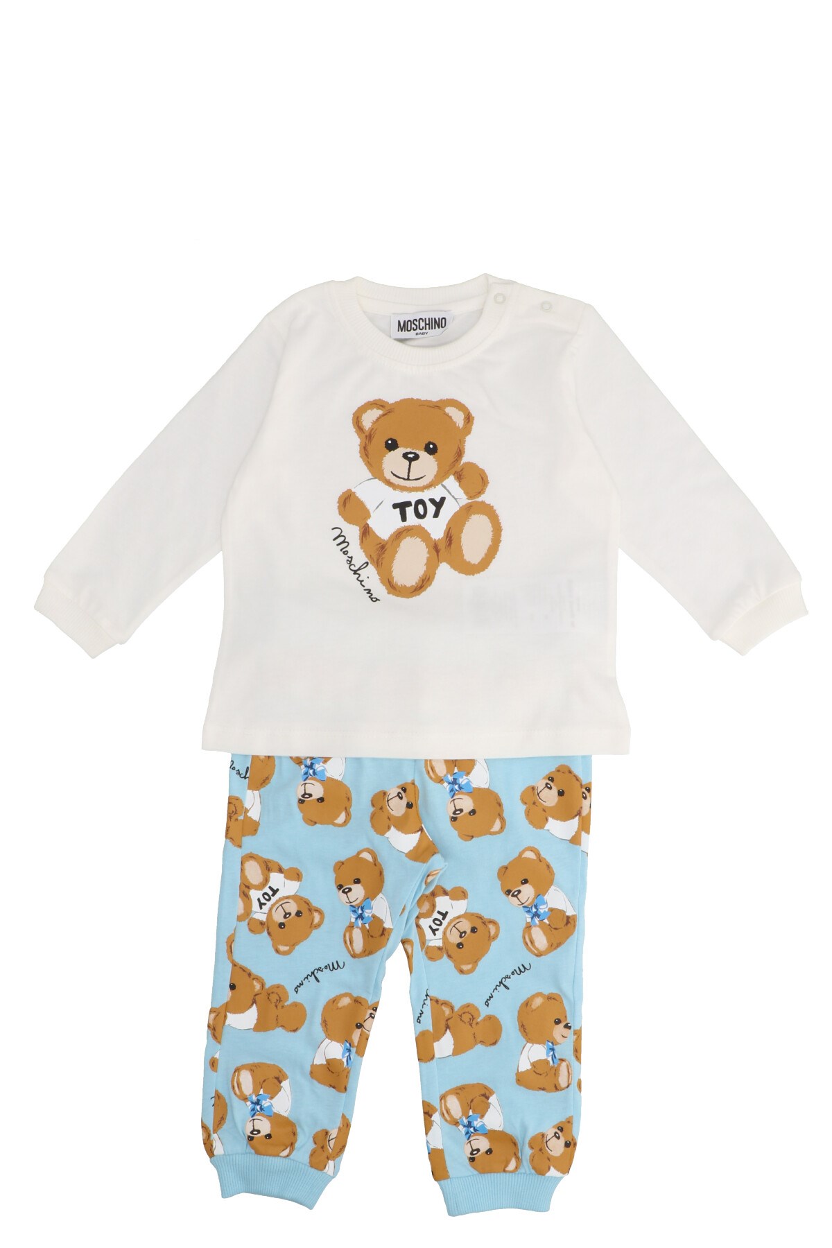 MOSCHINO BABY Baby-Satz: Leggings Und T-Shirt 'Teddy Bear'