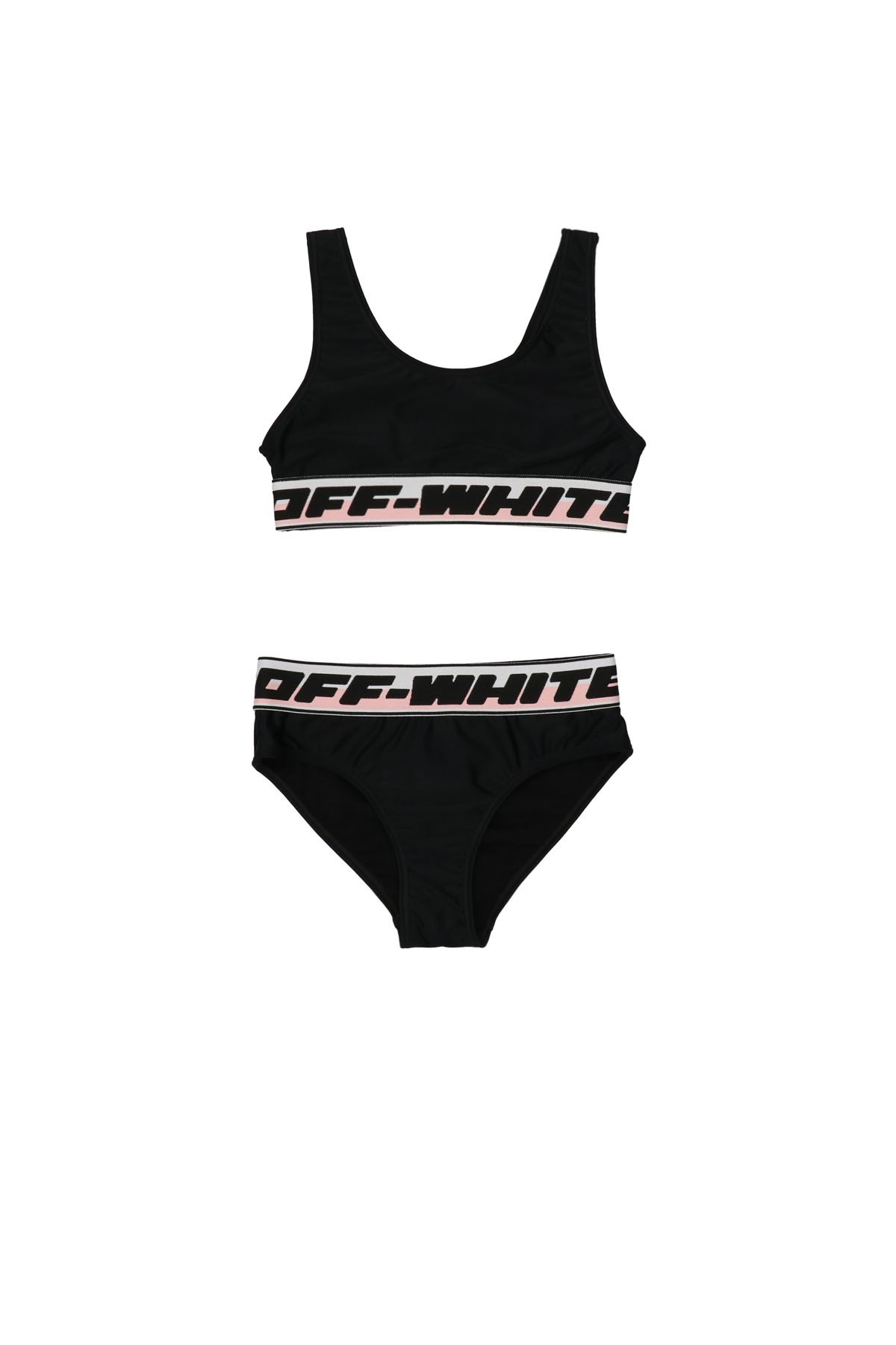 OFF-WHITE Elastischer Bikini Mit Logo