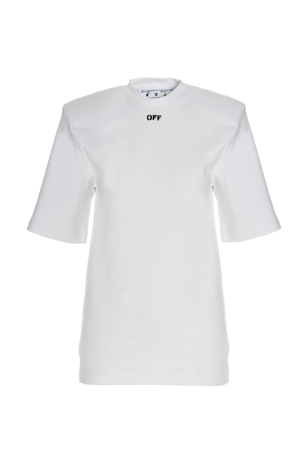 OFF-WHITE T-Shirt Mit Gepolsterter Schulter Und Logo