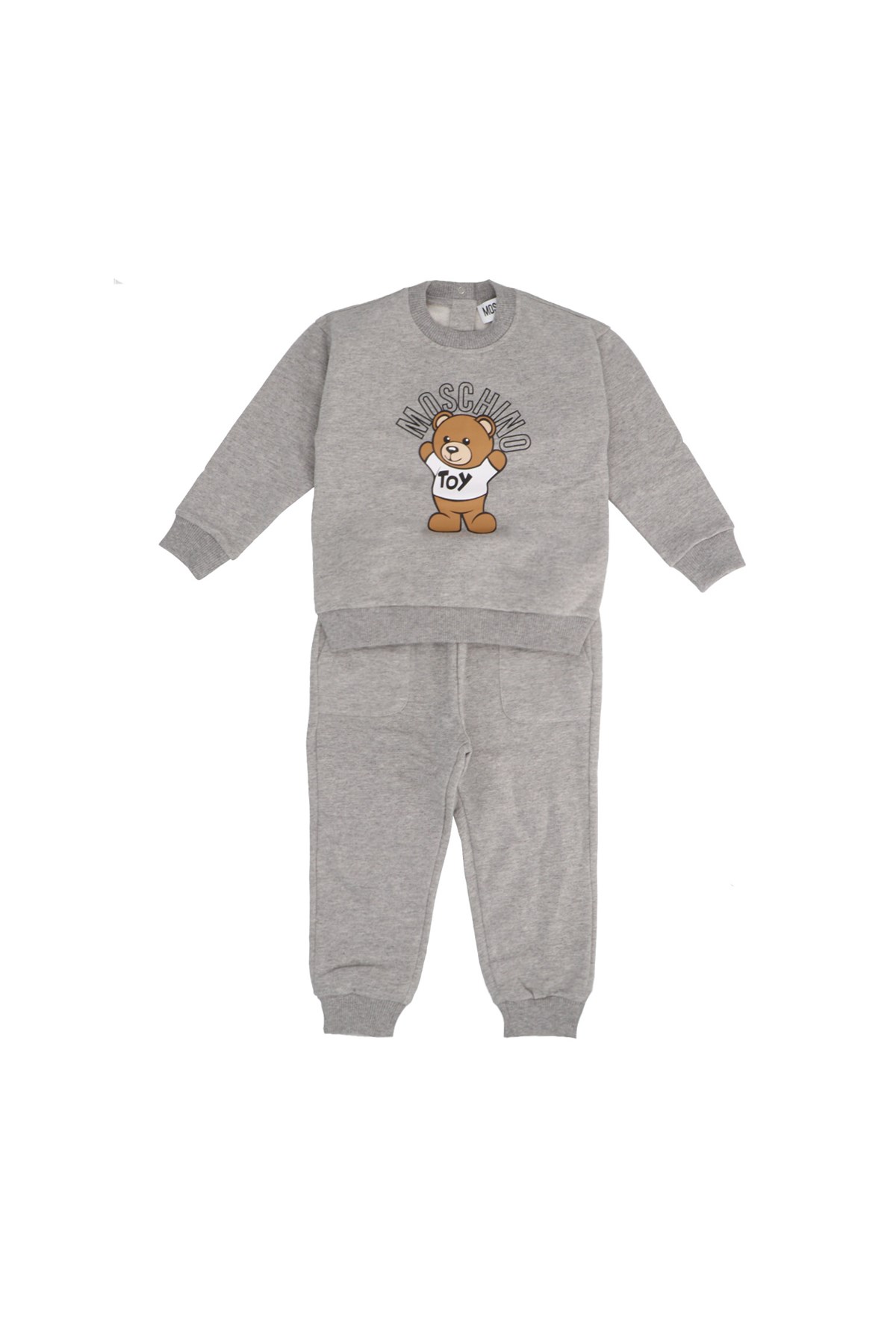 MOSCHINO BABY Baby-Satz: Sweatshirt Und Jogginghose 'Teddy Bear'