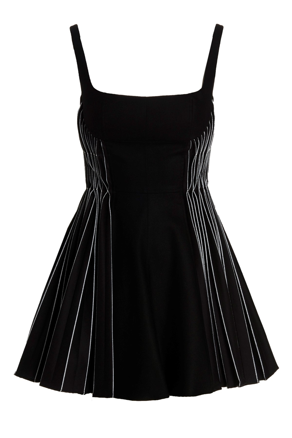 Giovanni Bedin Origami Light Flannel Mini Slip Dress