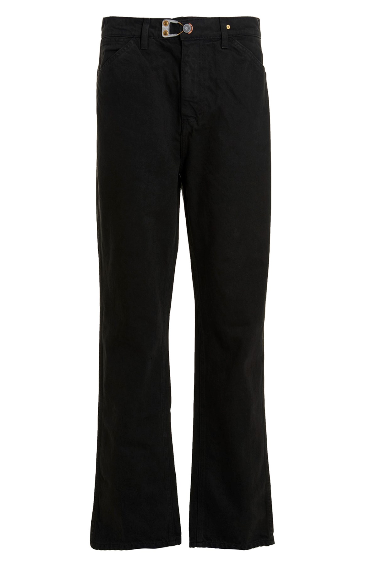 Objects Iv Life Dark Grey Straight Jeans In Gray