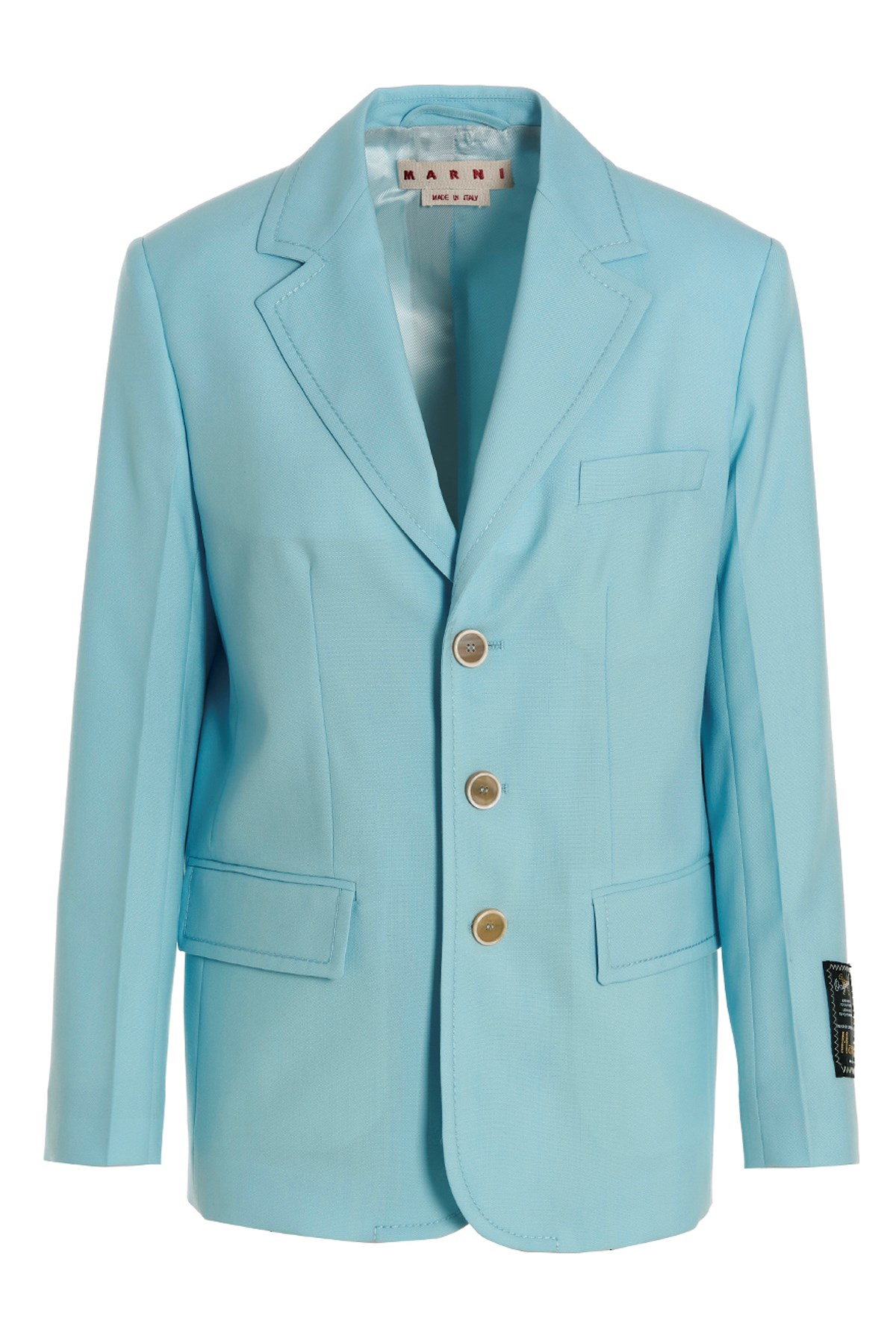 Single-Breasted Blazer Jacket - Size 38 IT