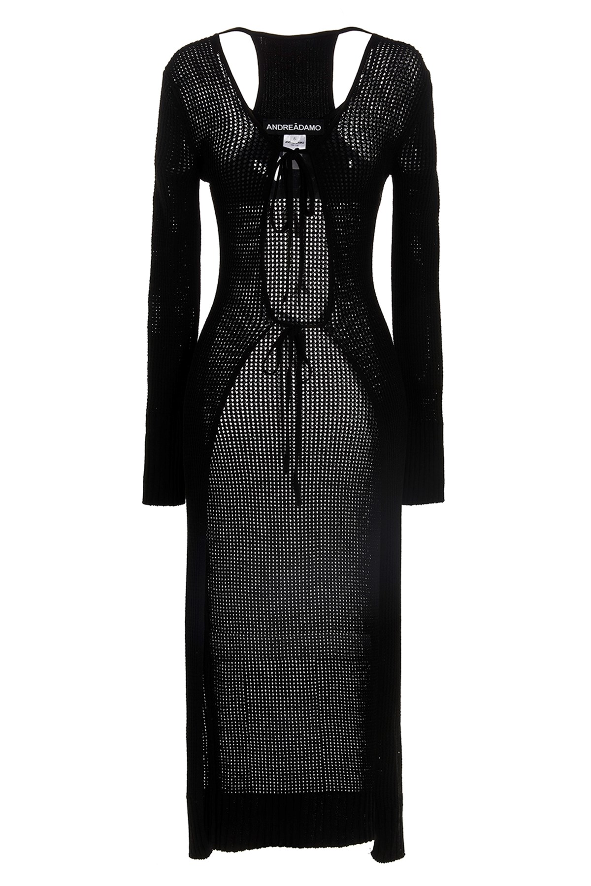 Openwork Long Cardigan