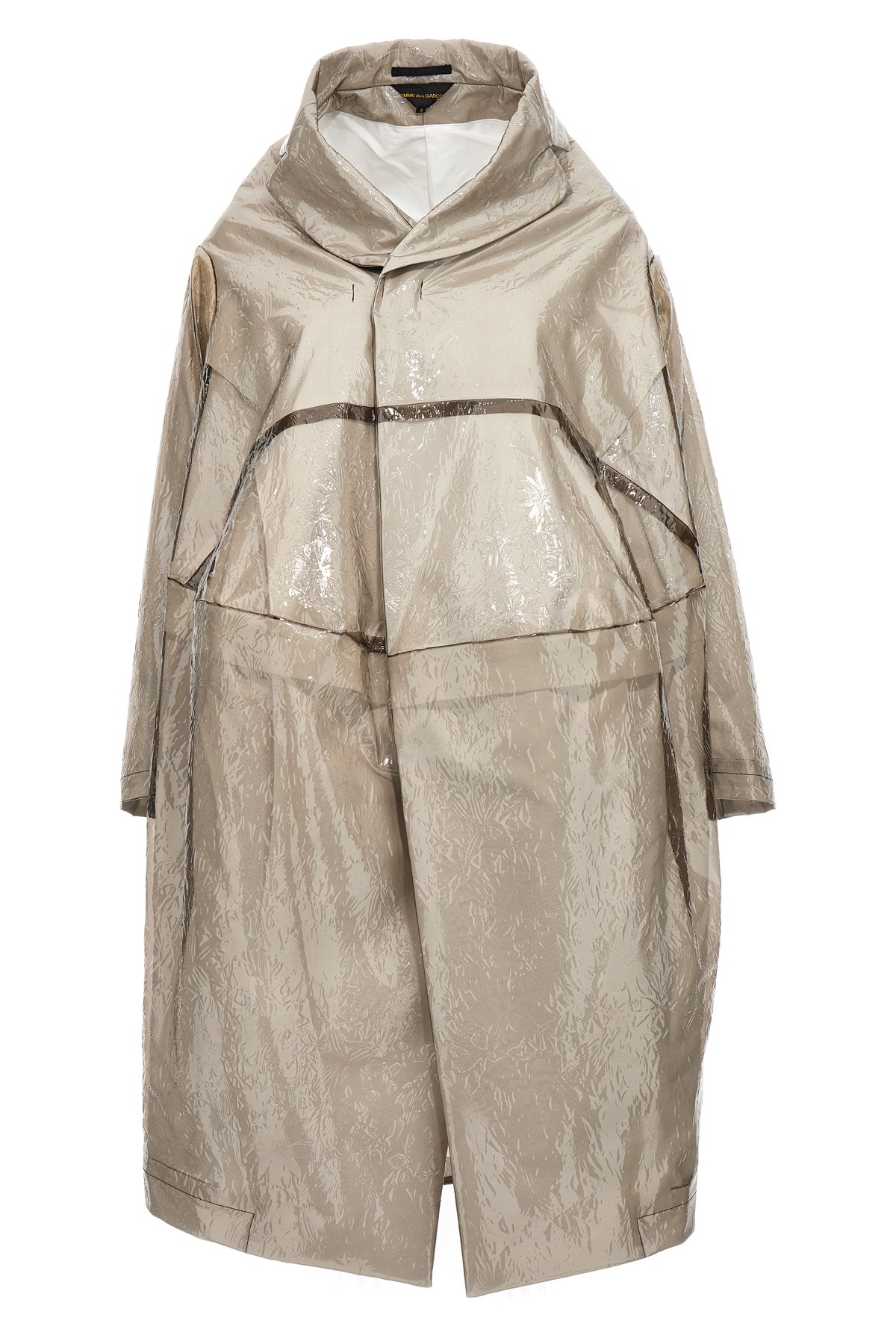 Comme Des Garãons Comme Des Garã‡ons Oversize Texture Trench Coat