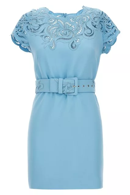 Ermanno scervino Macramé lace dress available on julian