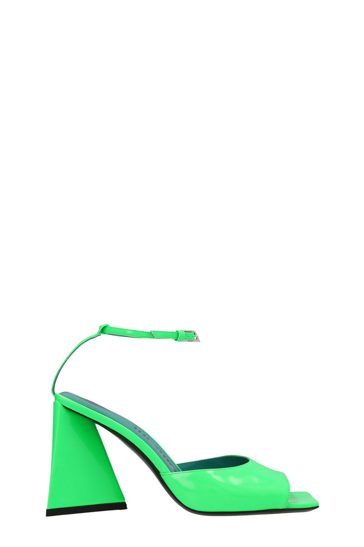 Attico Piper 85 Sandals In Eco-patent Leather