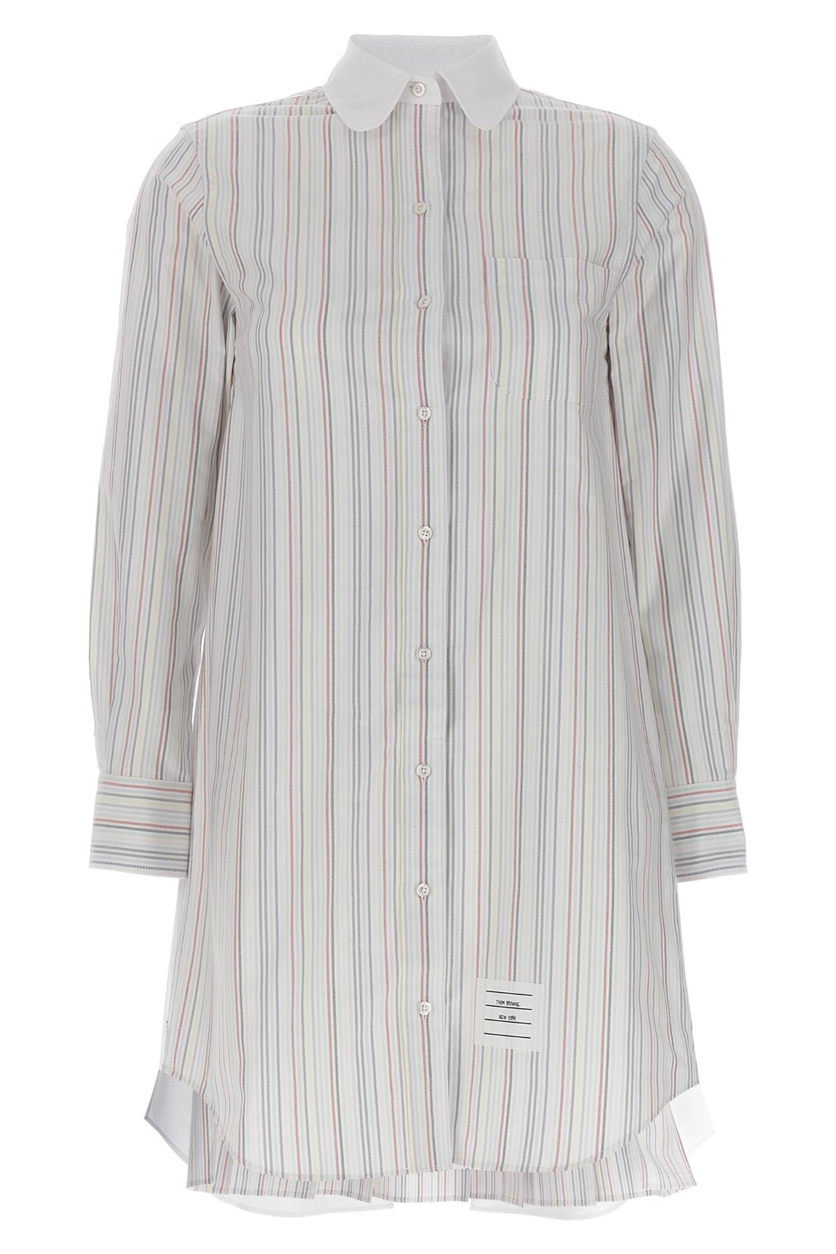 Striped Shirt Dress - Size 38 IT