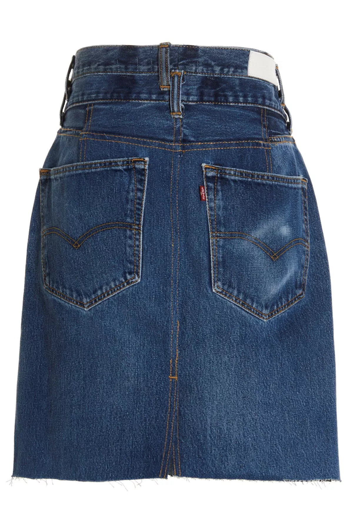 スカート RE/DONE 'Double Waisted Pencil' Re Done x Levi's skirt Blue Re/done Double Waisted Pencil Re Done X Levis Skirt In Blue
