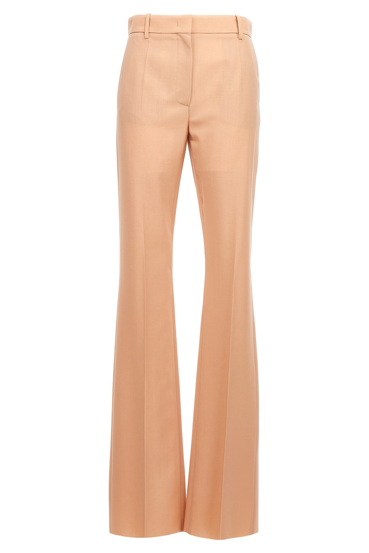 Valentino Wool Tailoring Pants With Pockets And Flared Leg