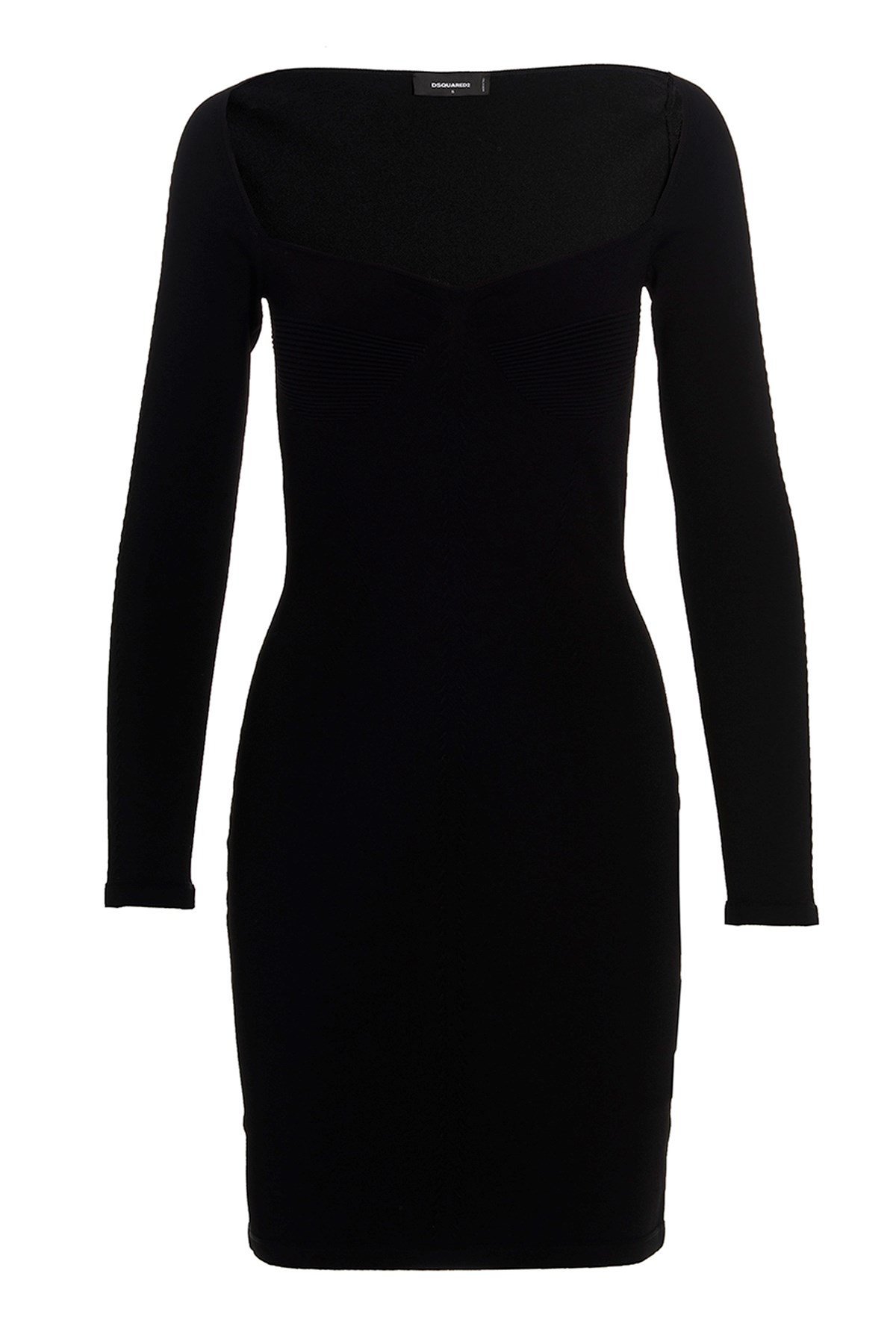 Ribbed Viscose Dress - Size M