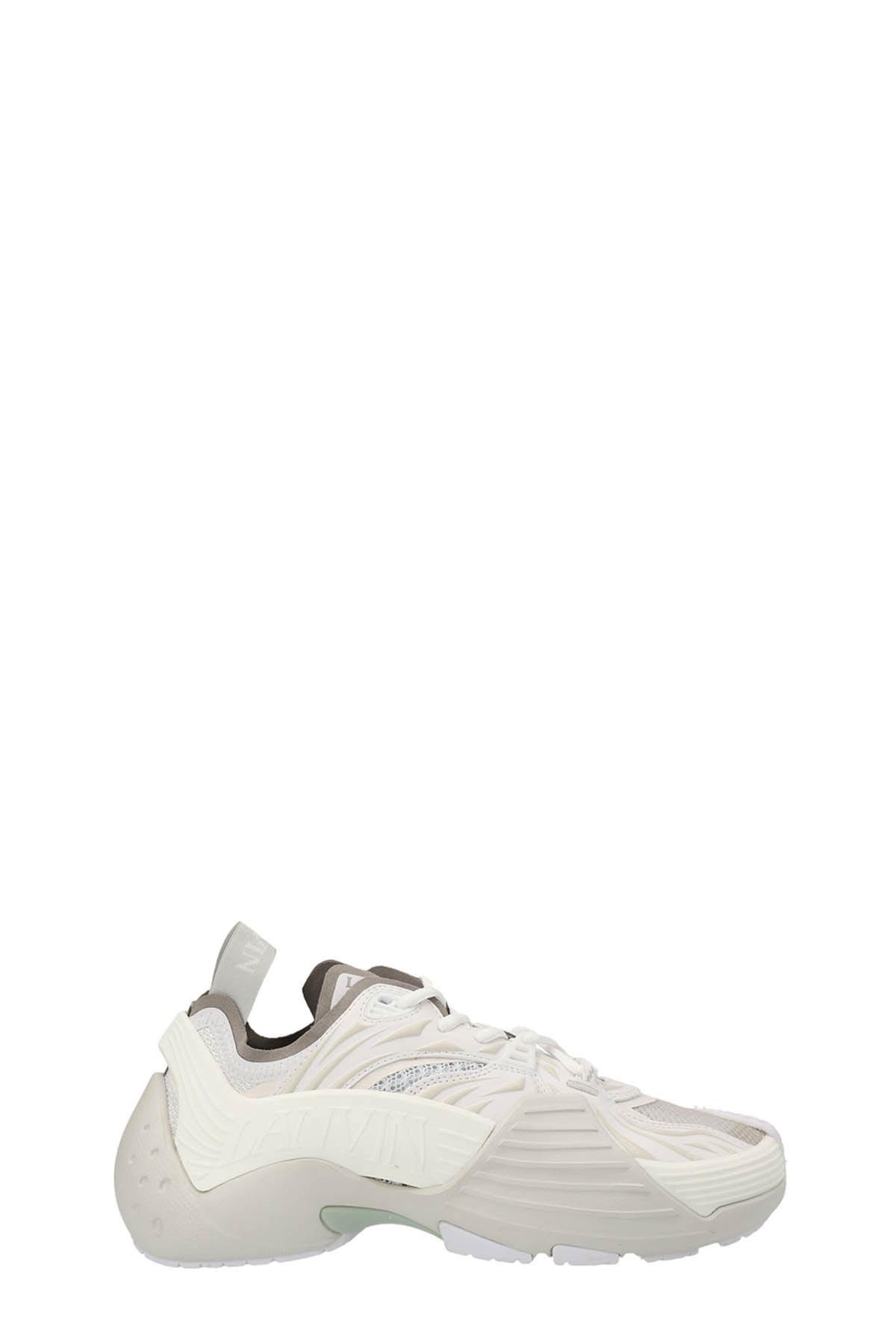 Lanvin Flash-x Mesh Upper Sneakers With Textured Panels