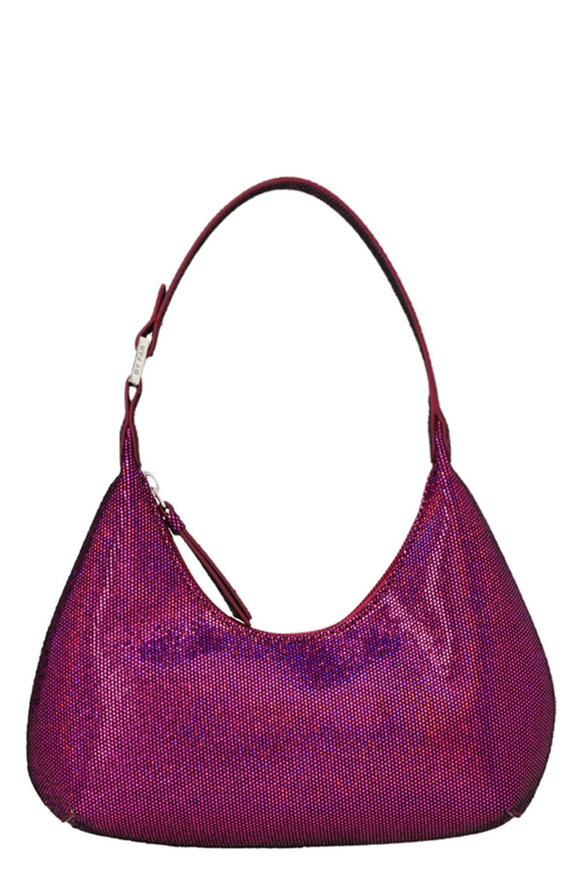 By Far Baby Amber Disco Dot Leather Bag