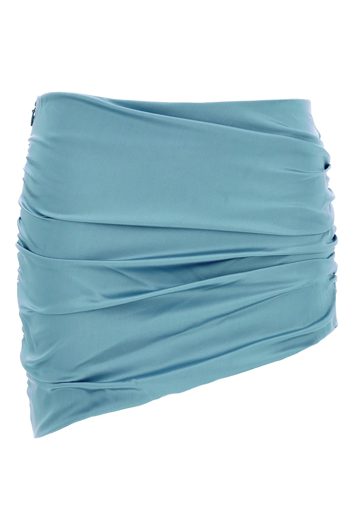 Satin Mini Skirt - Size 40 IT