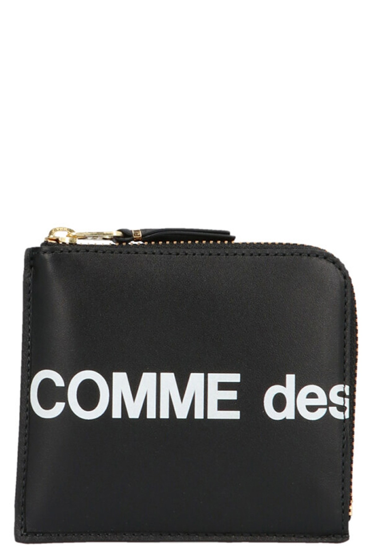 Comme Des Garçons 'huge Logo' Wallet In Black