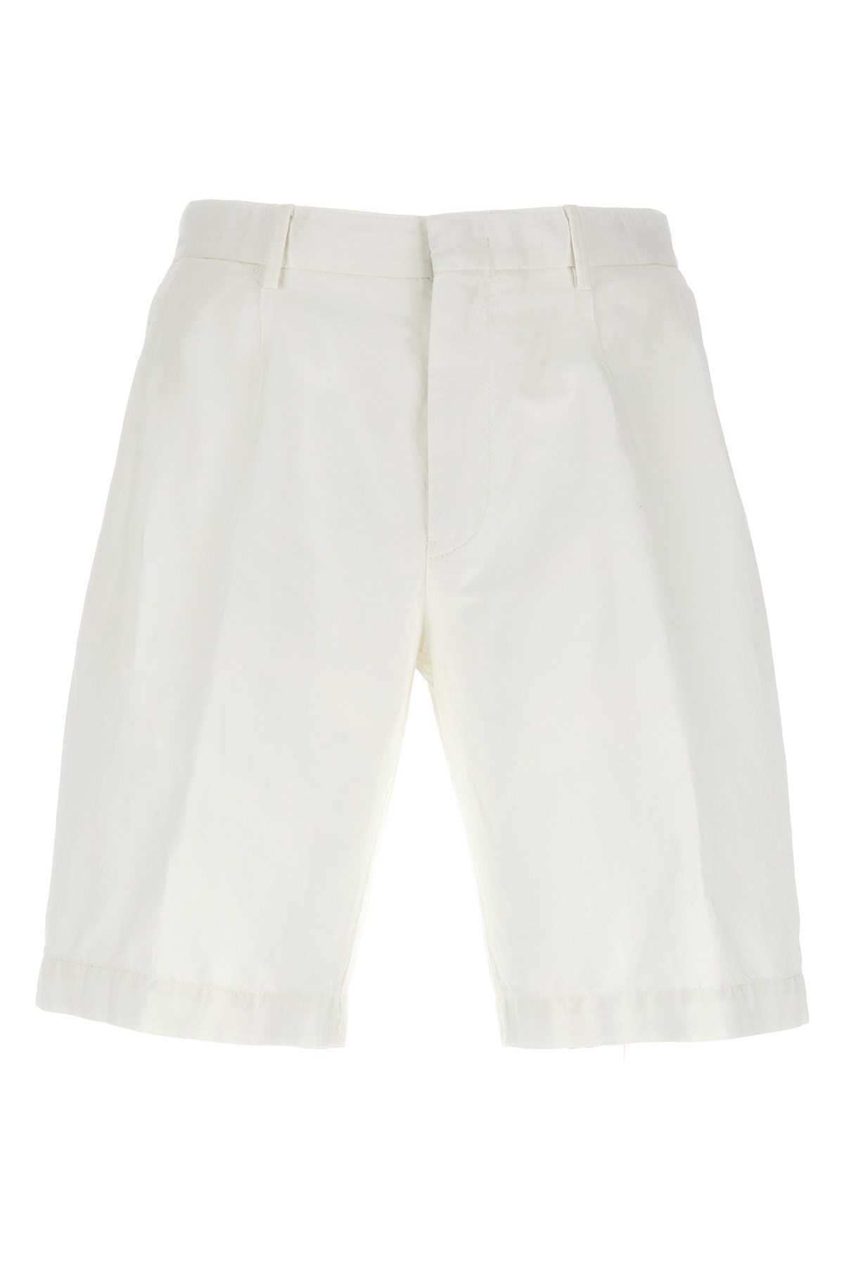 Zegna Bermuda Shorts With Front Pleats