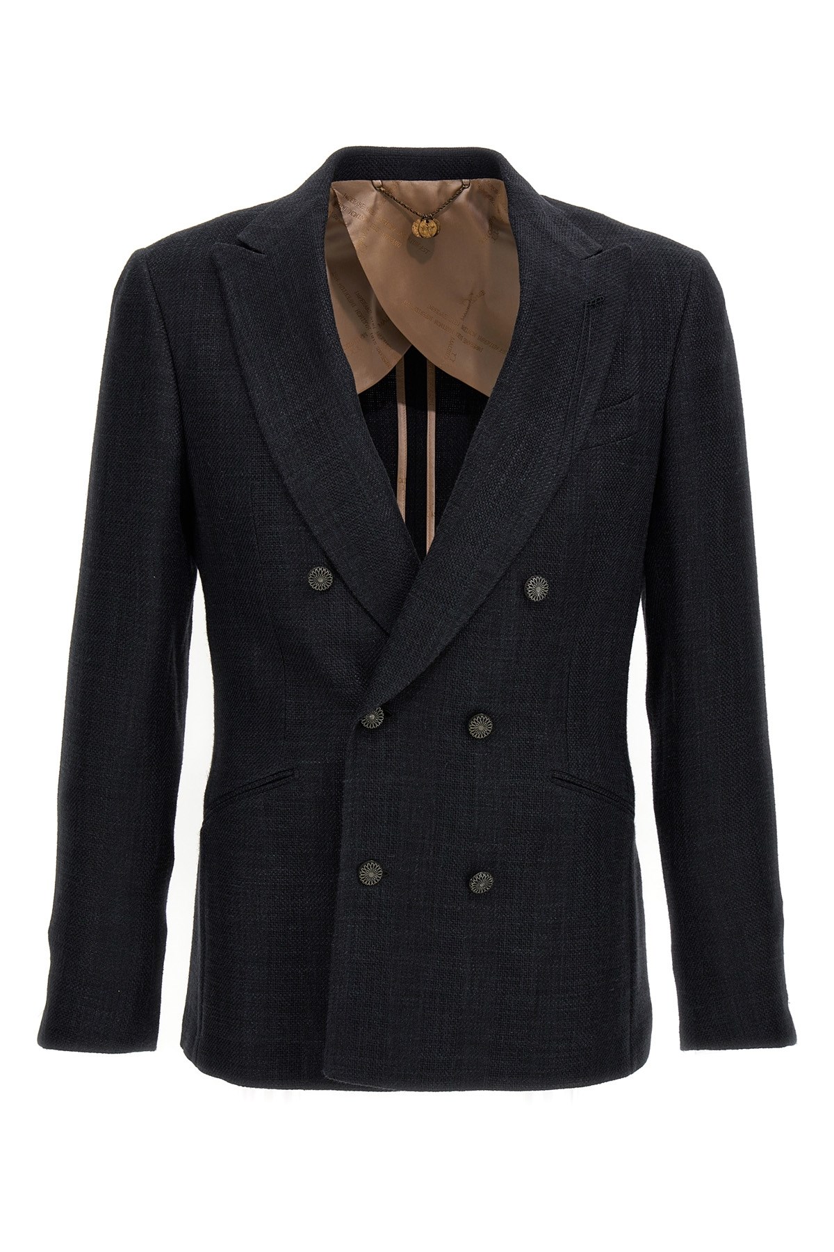 Maurizio Miri Grey Sam Blazer In Multi