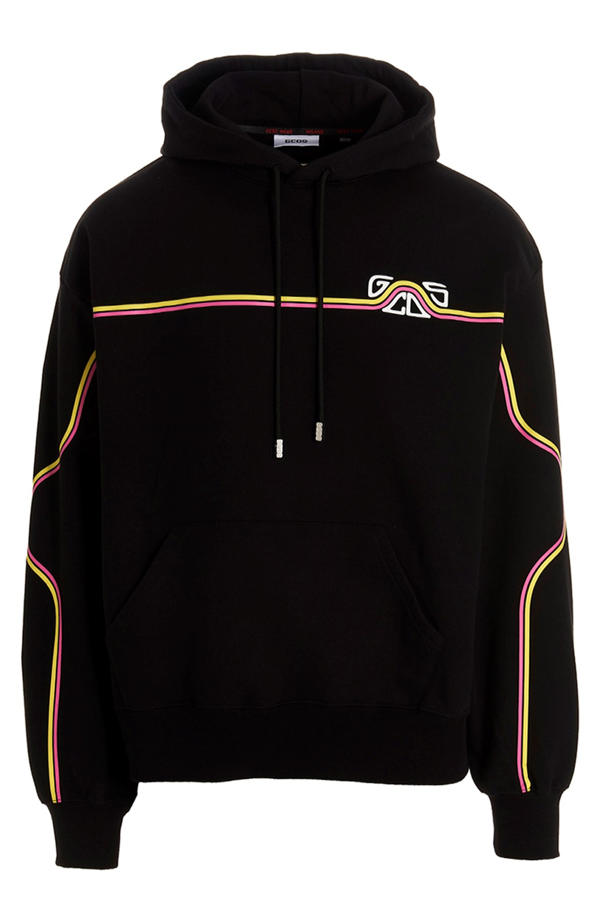 'Waved Logo' Hoodie - Size M