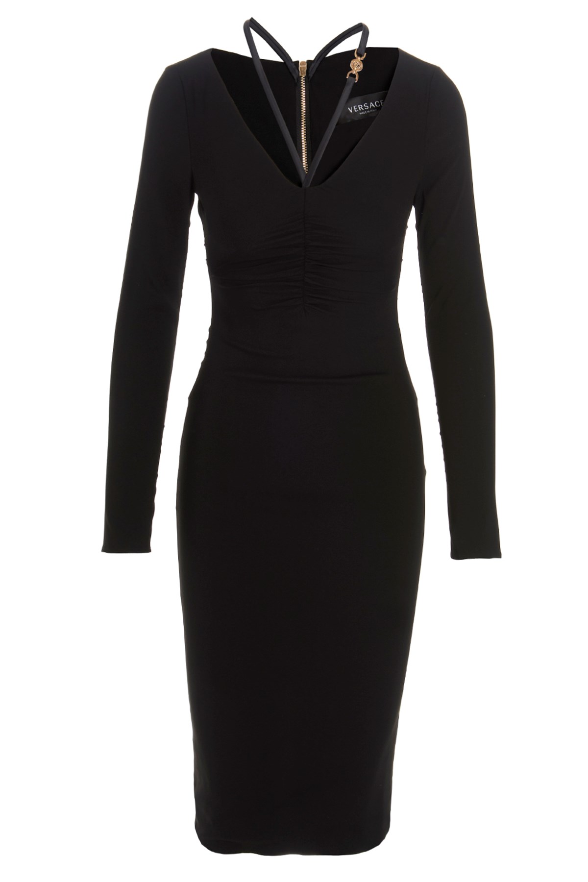 Versace Women 'medusa' Minidress In Black