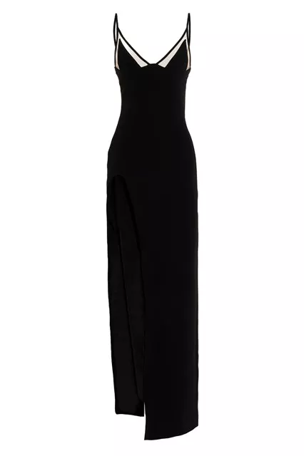 David koma 'cross waist band net insert' skirt available on