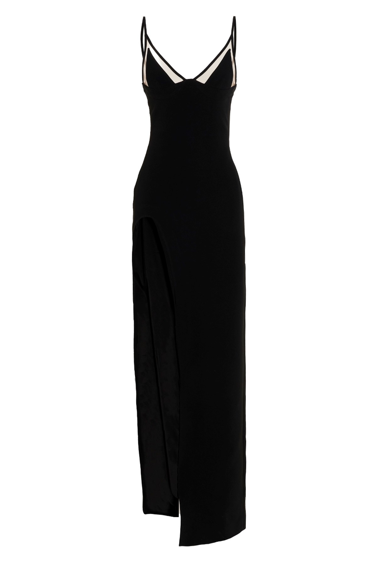 David Koma Sleeveless Maxi Dress With Slit