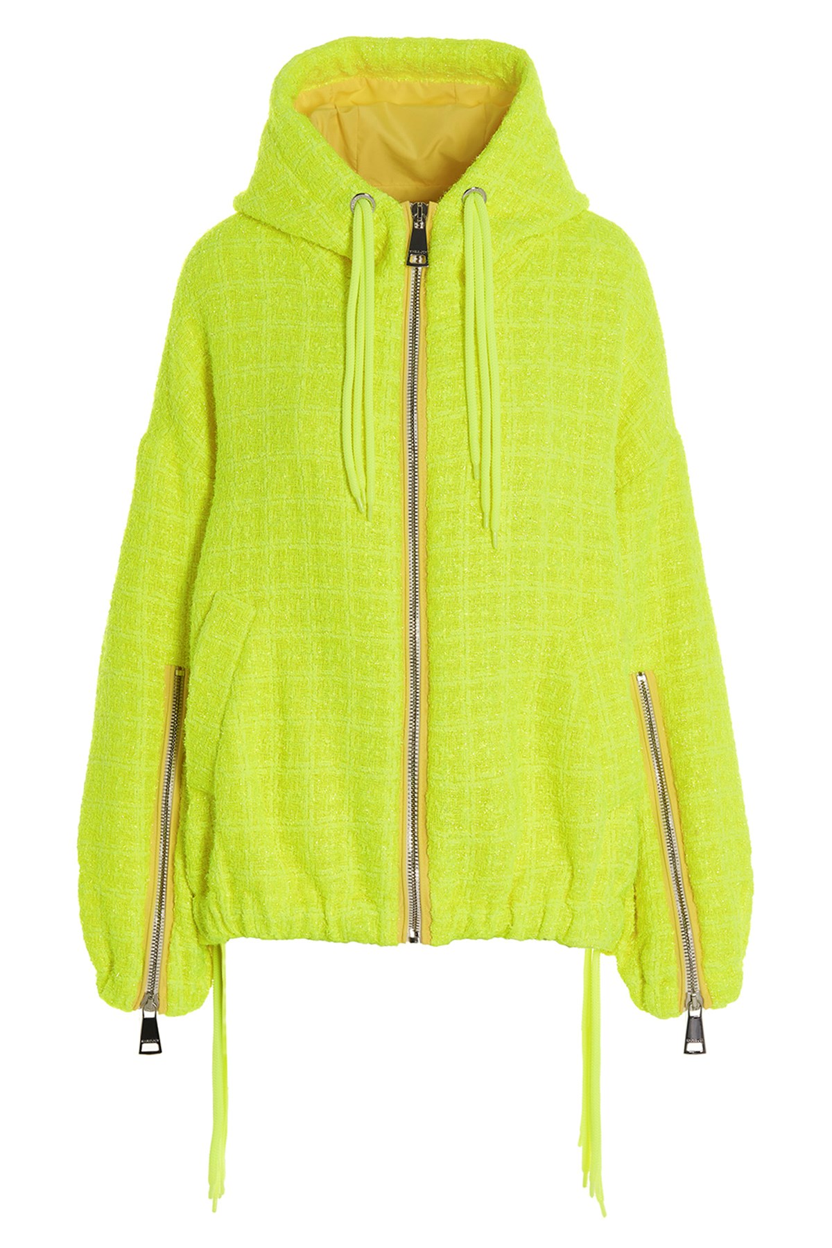 Khrisjoy Chris Windbreaker Tweed Casual Jackets And Parka Yellow