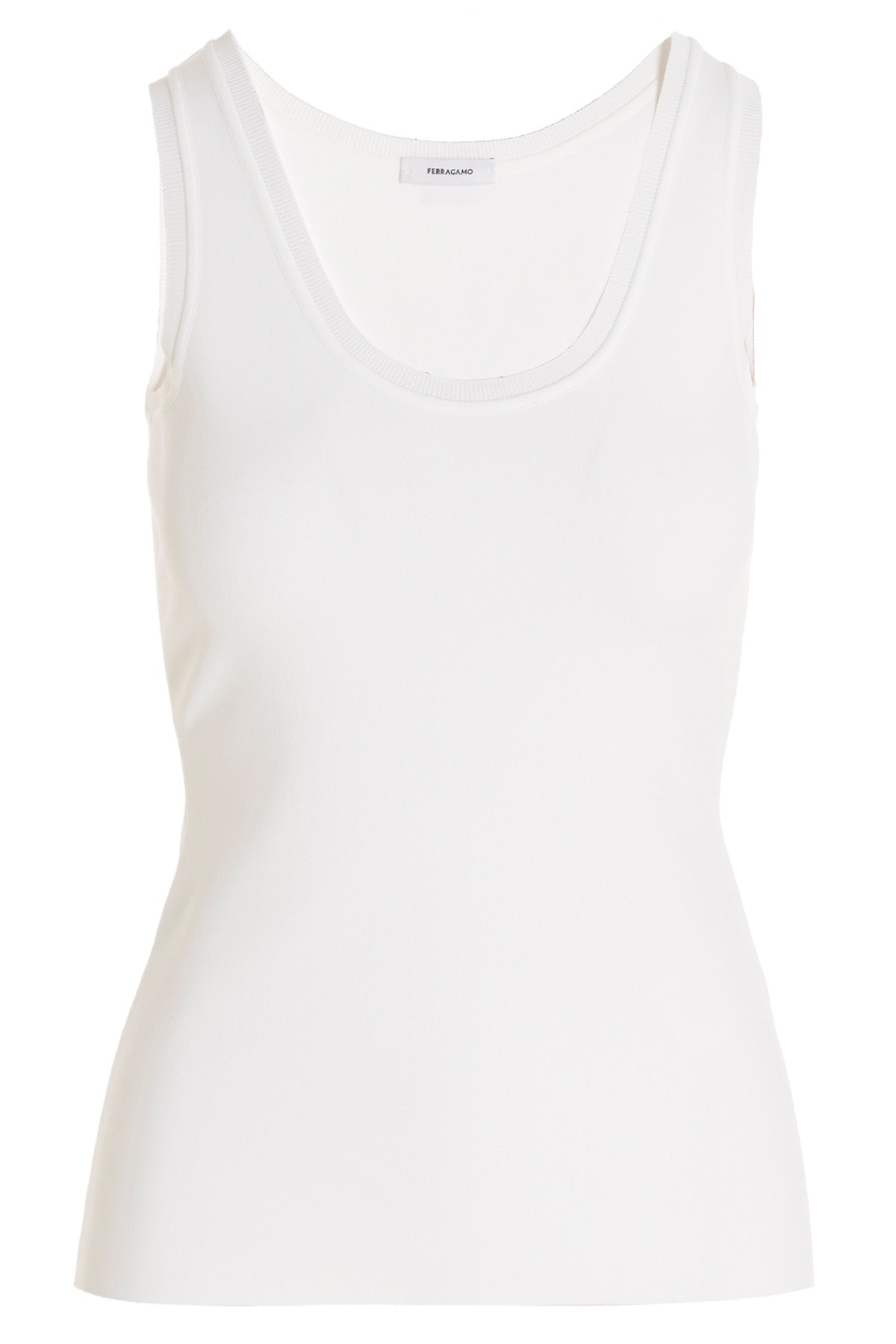 FERRAGAMO FERRAGAMO BASIC TANK TOP