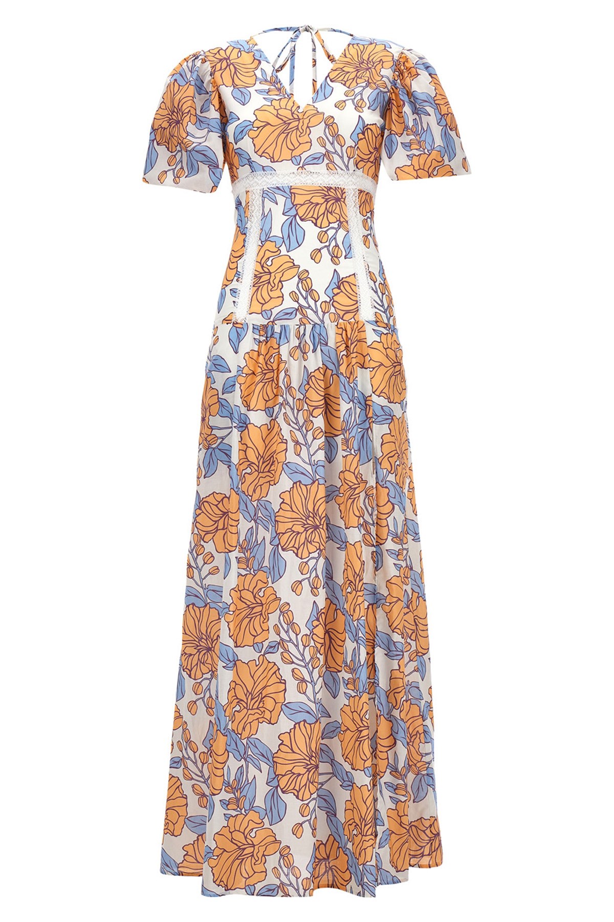 'Rosellina' Long Dress - Size 40 IT