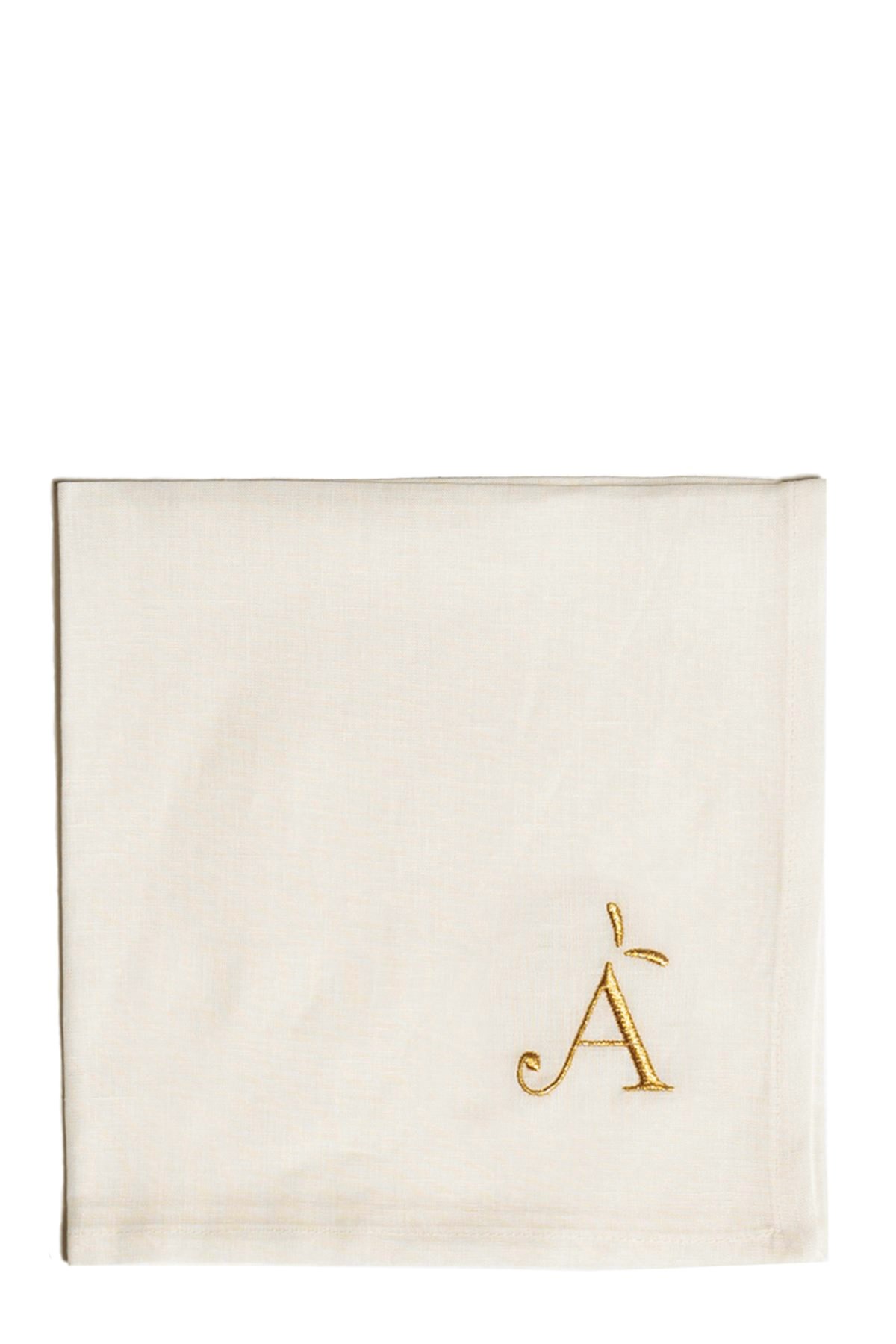 'A' Letter Napkin - Size U