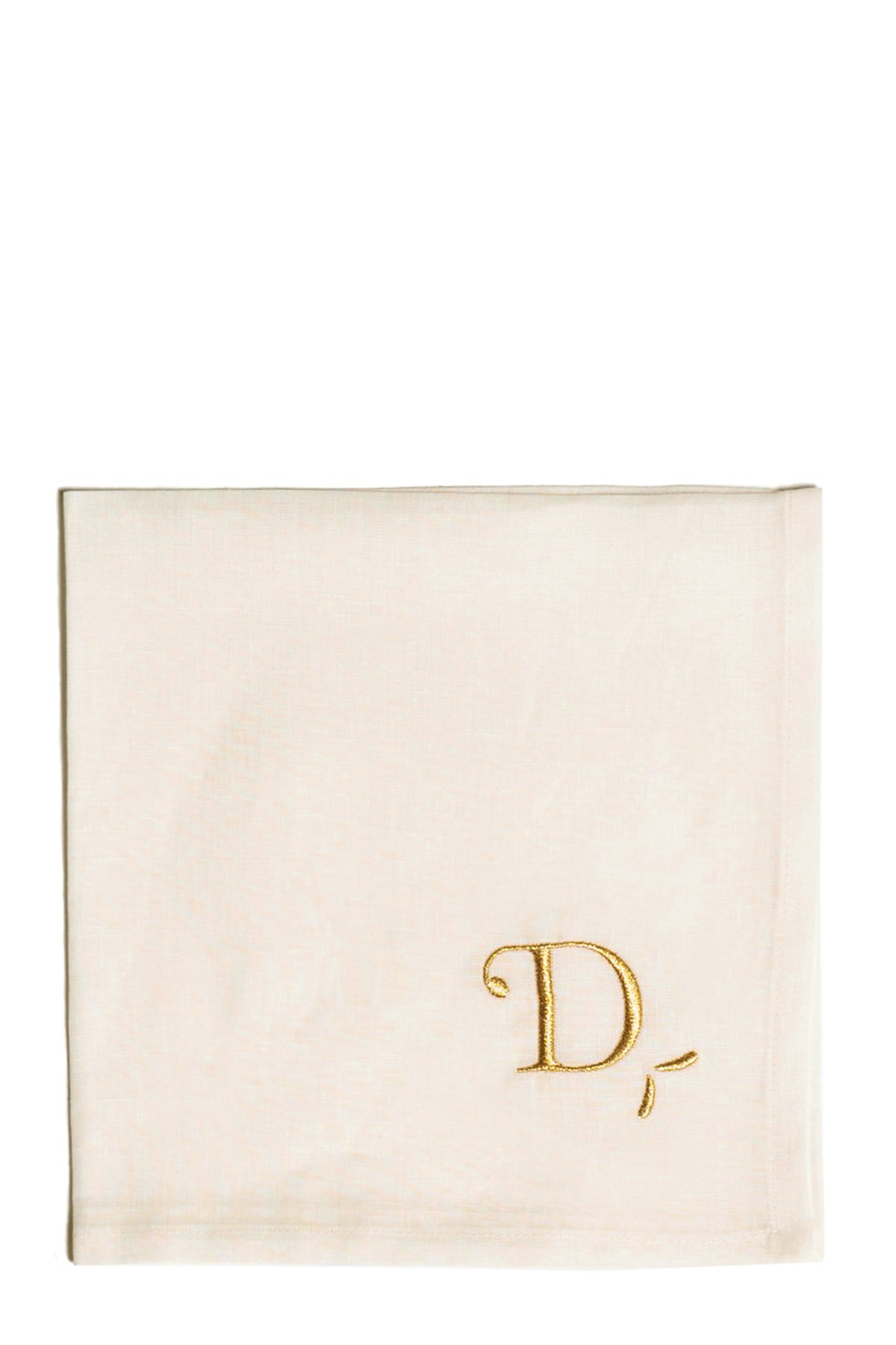 Letter 'D' Napkin - Size U