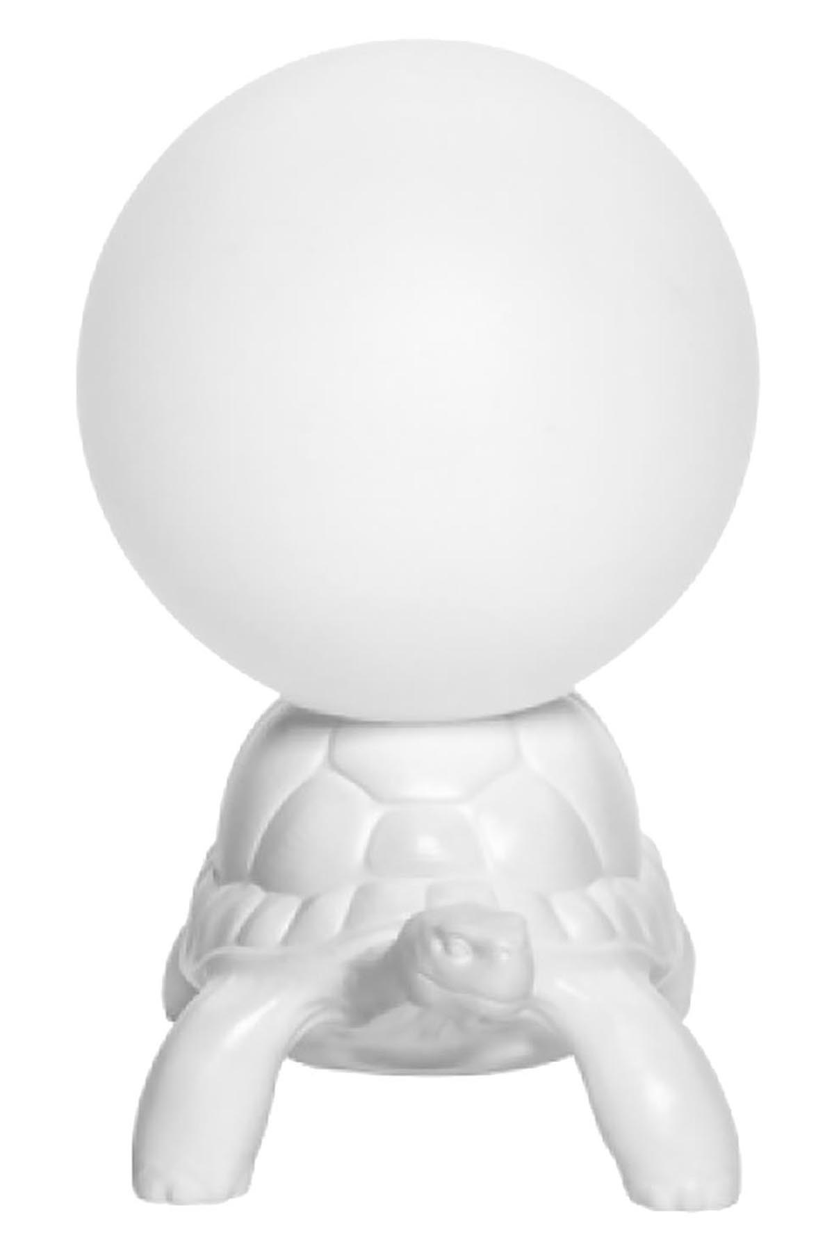 Qeeboo 'turtle Carry Lamp' Lamp In White