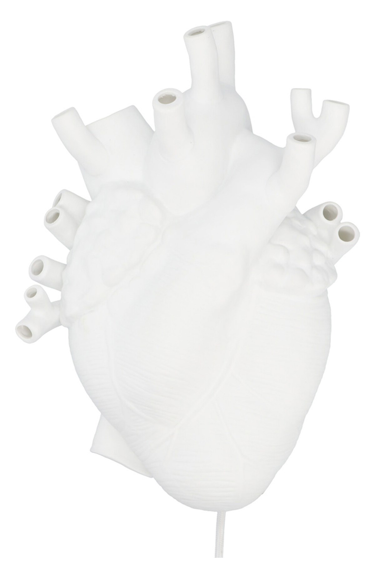 Seletti 'heart' Lamp In White